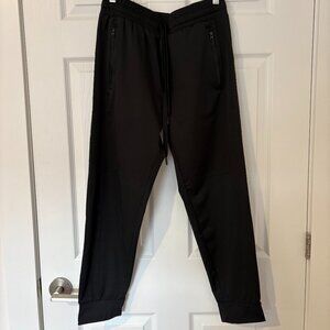Tilley Women's Pull-On High Waisted Drawstring Jogger, Size Small, Black